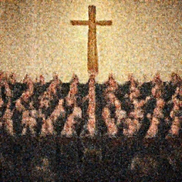 10,100 humans form a choir and sing to welcome the lord's arrival