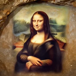 cave-painting!!!!!!!!!!!!!!!! cave-painting!!!!!!!!!!!!!!!! of ((((((((((((((((mona lisa))))))))))))))))