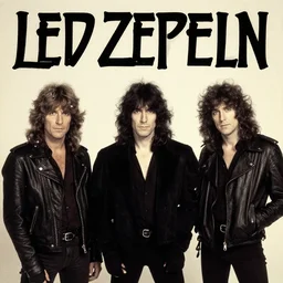 Led Zeppelin album cover by Hipgnosis