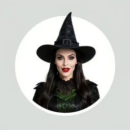 Wholesome Wicked Witch of the West posing from LinkedIn profile picture, professional headshot