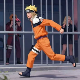 taylor swift naruto running away from jail
