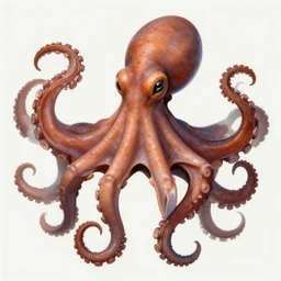 an octopus with eight human muscular looking arms, highly detailed portrait, digital painting, artstation, concept art, smooth, sharp foccus ilustration, artstation hq