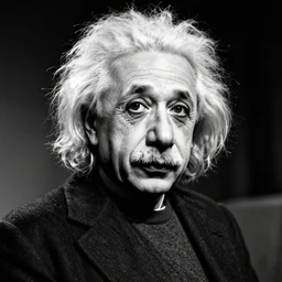 Albert Einstein, shot by Robert Mapplethorpe