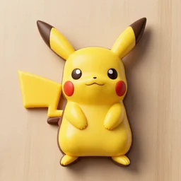 pikachu made of chocolate