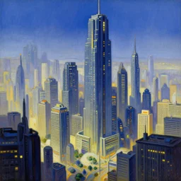 clear crisp cloisonnism painting of megacity 1 from judge dredd megacity 1 from judge dredd in no mans sky no mans sky | crisp, masterpiece moebius syd mead bekskinski