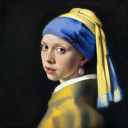 a Vermeer portrait painting of rapper YEAT, detailed, realistic