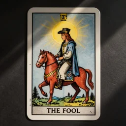 the fool tarot card rider waite