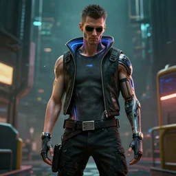 g - man with augmentations cyberpunk 2 0 7 7