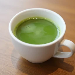 photo of a cup of matcha tea