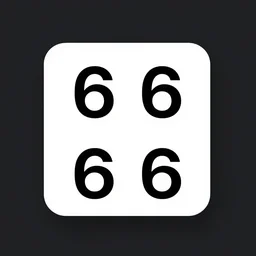 minimalist ui art icon for 6 6 6 as the crow flies, victo ngai, kilian eng, lois van baarle, flat, artstation, behance, pixel, minimalist
