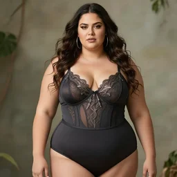 curvy Wednesday Adams as a Goddess