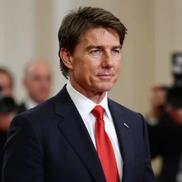 tom cruise is donald trump, cinematic shot