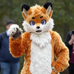 ron desantis in a furry costume
