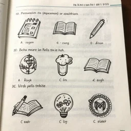 higshcool doodles in the margins of a textbook 1 9 9 9
