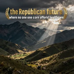 the republican future where no one can afford healthcare.