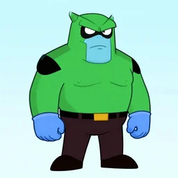 doom guy, saturday morning cartoon.