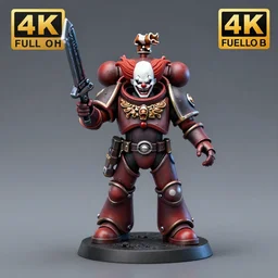 8 0 mm resin detailed miniature of a warhammer 4 0 k clown, product introduction photos, 4 k, full body,