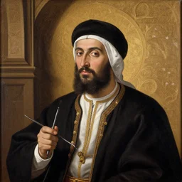 khayr ad - din barberousse, by jan van eyck