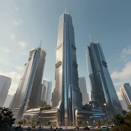 biopunk skyscrapers