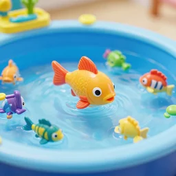 fisher price public pool, california, in 2 0 1 5, perfect sharp focus, scene from tv show hyper detailed 5 5 mm 8 5 mm, toy photography, made out of plastic