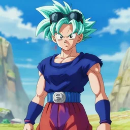 a photo of a female saiyan warrior, 4 k uhd, portrait