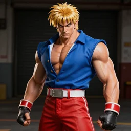ryu from street fighter 2 in real life in the style of malczewski, jacek