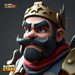 portrait 🐻, octane render, detailed, brawl stars, unreal engine 5, cinema 4 d cinematic, artstation, greg rutkowski, clash of clan, clash royal