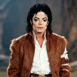 Michael Jackson as Falkor from The Neverending Story