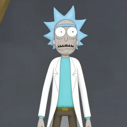 rick form rick and morty 3 d render octane unreal engine hd 8 k