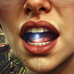 highly detailed vanishing - point mouth, in gta v, stephen bliss, unreal engine, fantasy art by greg rutkowski, loish, rhads, ferdinand knab, makoto shinkai and lois van baarle, ilya kuvshinov, rossdraws, tom bagshaw, global illumination, radiant light, detailed and intricate environment