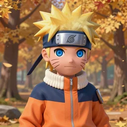 an epic chibi comic book style portrait painting of naruto, character design by mark ryden and pixar and hayao miyazaki, unreal 5, daz, hyperrealistic, octane render, cosplay, rpg portrait, dynamic lighting, intricate detail, harvest fall vibrancy, cinematic