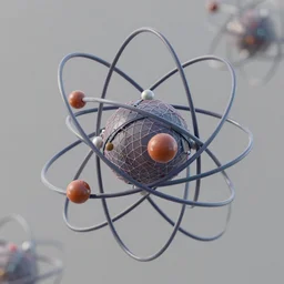 atom visualization, hyper - detailed, physical correct simulation, 3 d, micro shot, dof, render, octane