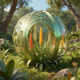 sunlight study, the orb of kauai wildflower undergrowth, art nouveau, by cornelis de heem and ( ( ( ( ( lisa frank ) ) ) ) ), 8 k, sharp focus, octane render