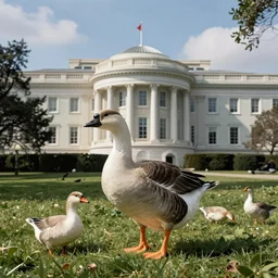 fbi declassified photographic evidence of a suspicious goose invading the pentagon