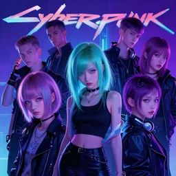 cyberpunk dreaming by zin lim!!!, riso chan, adam neate, caren ginsberg, ryan hewett, alex beck, zeen chin, abstract, a level art, intricate, pop surrealism, hypermaximalist, hyper detailed, artstation