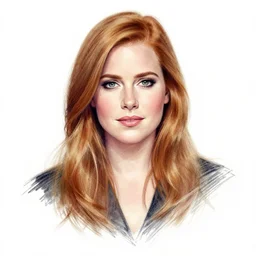 A sketch of Amy Adams