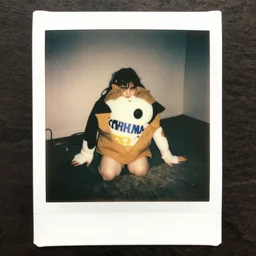 found polaroid of bizarre trash humpers