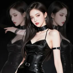 the portrait of an absurdly beautiful, graceful, elegant, sophisticated, fashionable cyberpunk gravure idol, an ultrafine hyperdetailed illustration by kim jung gi, irakli nadar, intricate linework, bright colors, porcelain skin, unreal engine 5 highly rendered, global illumination, radiant light, detailed and intricate environment