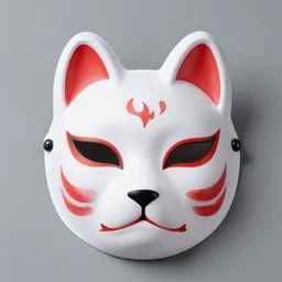 kitsune mask photography,