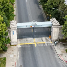 aerial view of the the level of the gatekeeper.