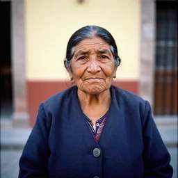 photo, tlaquepaque, old woman, portrait, kodak ektachrome 1 2 0,