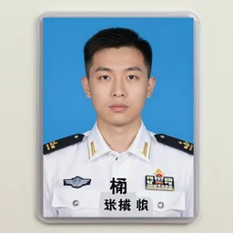 id photo of a space officer