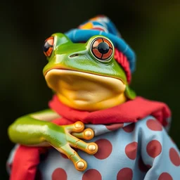 green frog pepe, has a maga hat