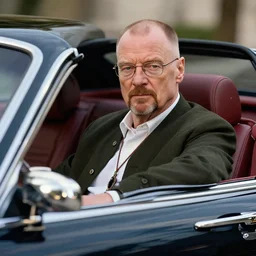 walter white as a luxury car, high definition, 8 k hd, realistic, high detail,