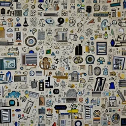 a photograph of a room where nothing is recognizable. nobody can name anything in the image.