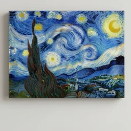 portage and main, winnipeg, van gogh painting