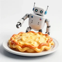 mac n' cheese killer robot from 2000s sci-fi award winning foreign film.