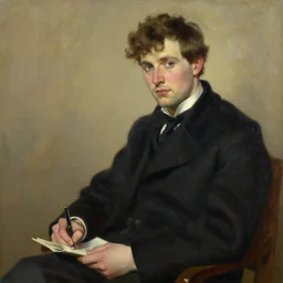 a painting in the style of charlie bowater, and in the style of stephen bauman, and in the style of john william waterhouse. smooth, sharp focus, semi - realism.