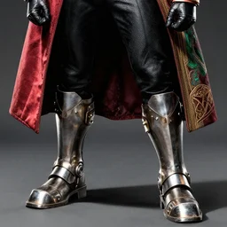 colin farrell as gambit wearing steel boots in the style of frank miller