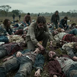 a new disease is ravaging the population. with no known cure, it's only a matter of time before everyone succumbs to its deadly effects. but this isn't just any disease - it's a mistake of nature, a biological error that should never have happened. as the bodies pile up, the few remaining survivors can only wonder how things could have gone so wrong. hyperrealism, 4 k